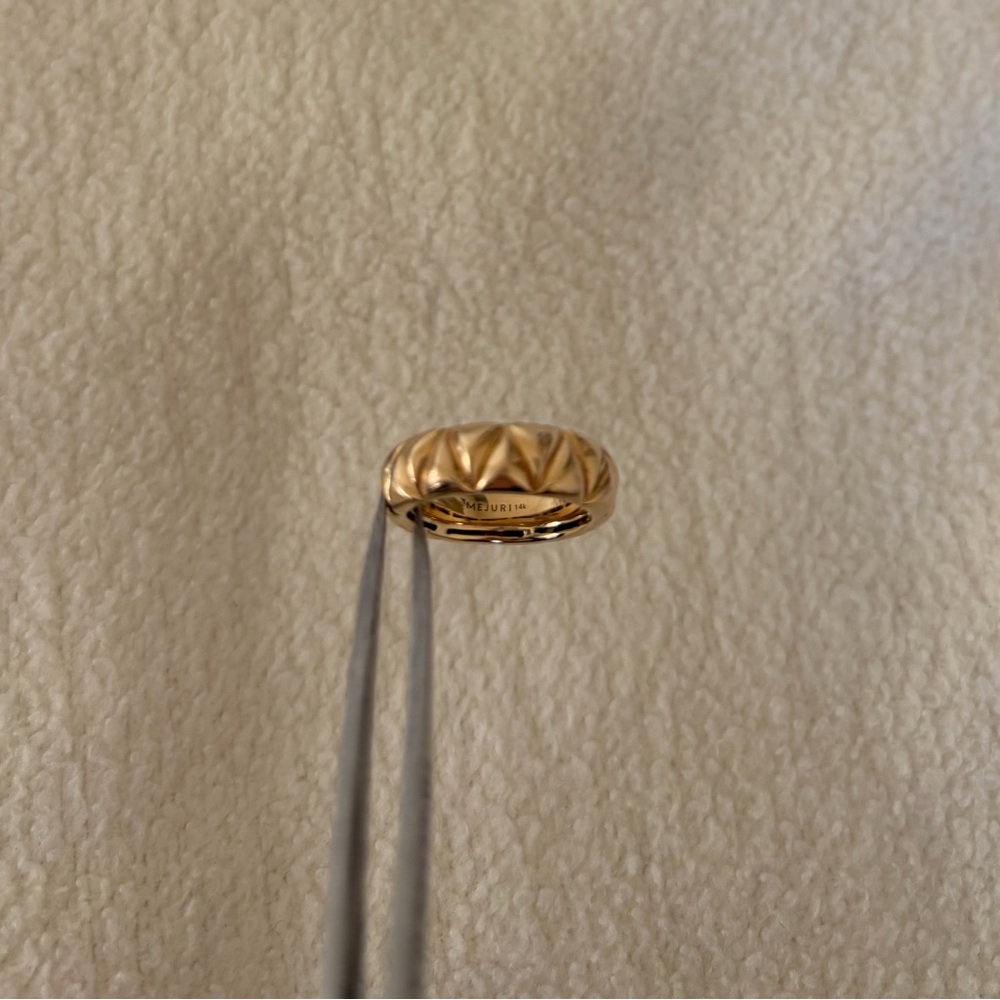Mejuri 14k Gold Ring Size 5